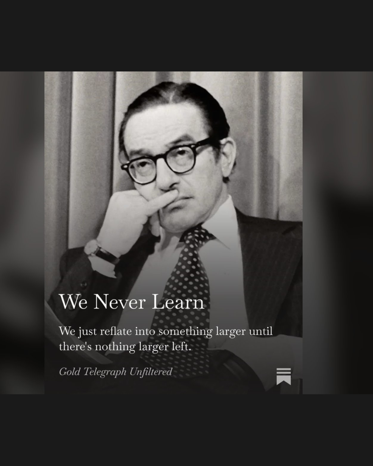 We Never Learn